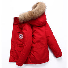 Load image into Gallery viewer, Winter Feather Men's down Jacket Short Canada down Jacket Outdoor Workwear Thick Warm Men's Winter Jacket